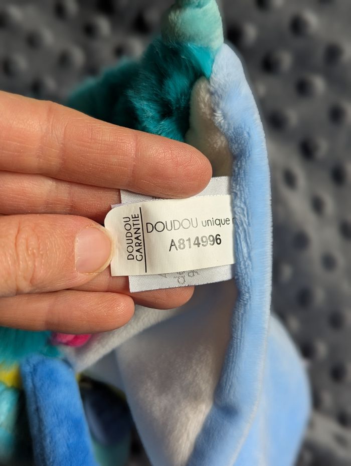 Doudou plat croco tropicool doudou et compagnie - photo numéro 4