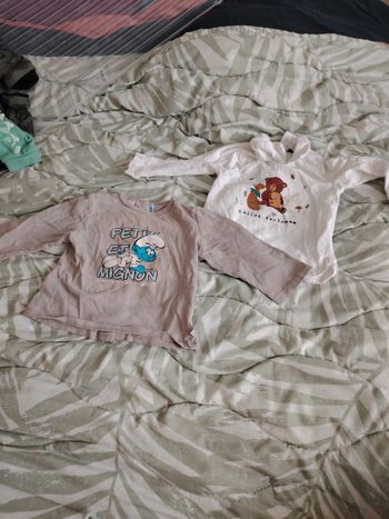 T shirt motif 18 mois