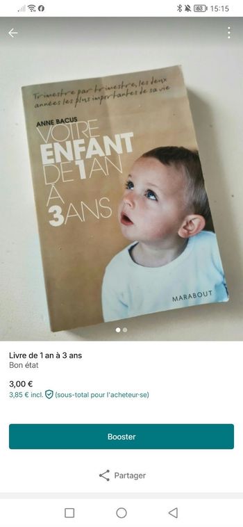 Livre Votre enfant de 1 à 3 ans
