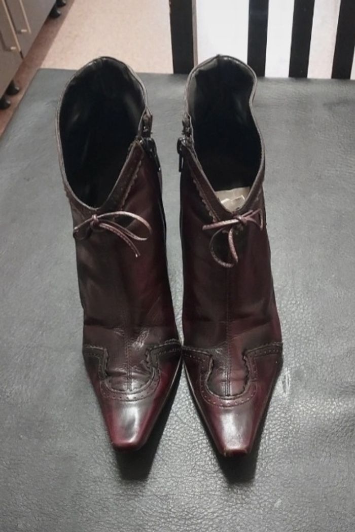 Bottines à talons femme 39