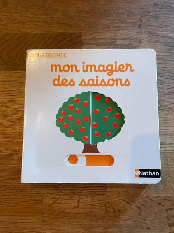 Livre Kididoc Mon imagier des saisons