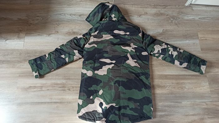 Manteau veste chaude militaire kaki 14 ans - photo numéro 2