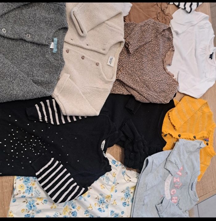 Lot de vêtements fille 12 mois - photo numéro 5