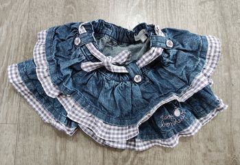 Jupe en jeans bébé 9 mois - Kimbaloo - neuve
