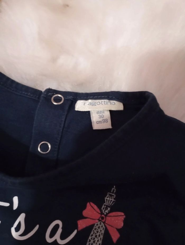 1€ Fagottino tunique robe courte marine 30 mois - photo numéro 5