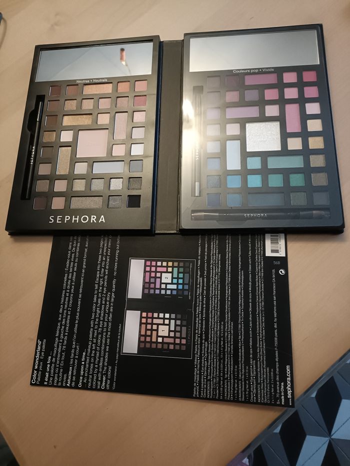 Deux grandes palettes Sephora - photo numéro 2