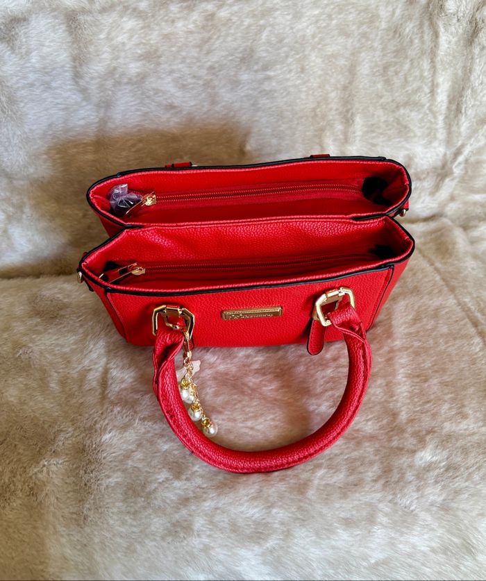 Une petite pépite rouge tendance chic pour ce sac à main élégant - photo numéro 4