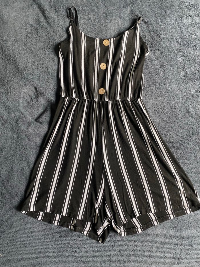 Combi short noire et blanche