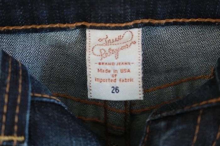C39 jeans marine True Religion W26 - photo numéro 3