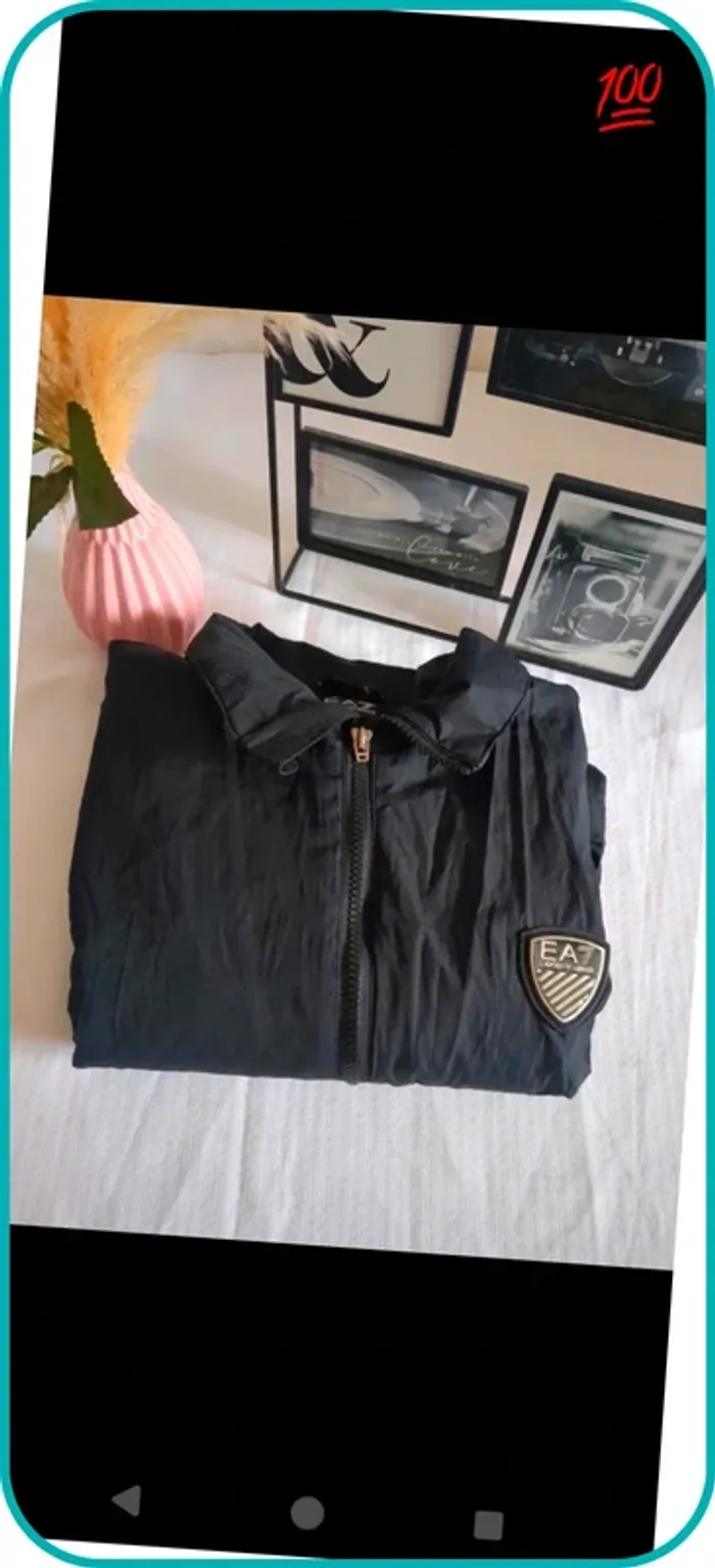 Veste Harrington Armani homme S - photo numéro 12