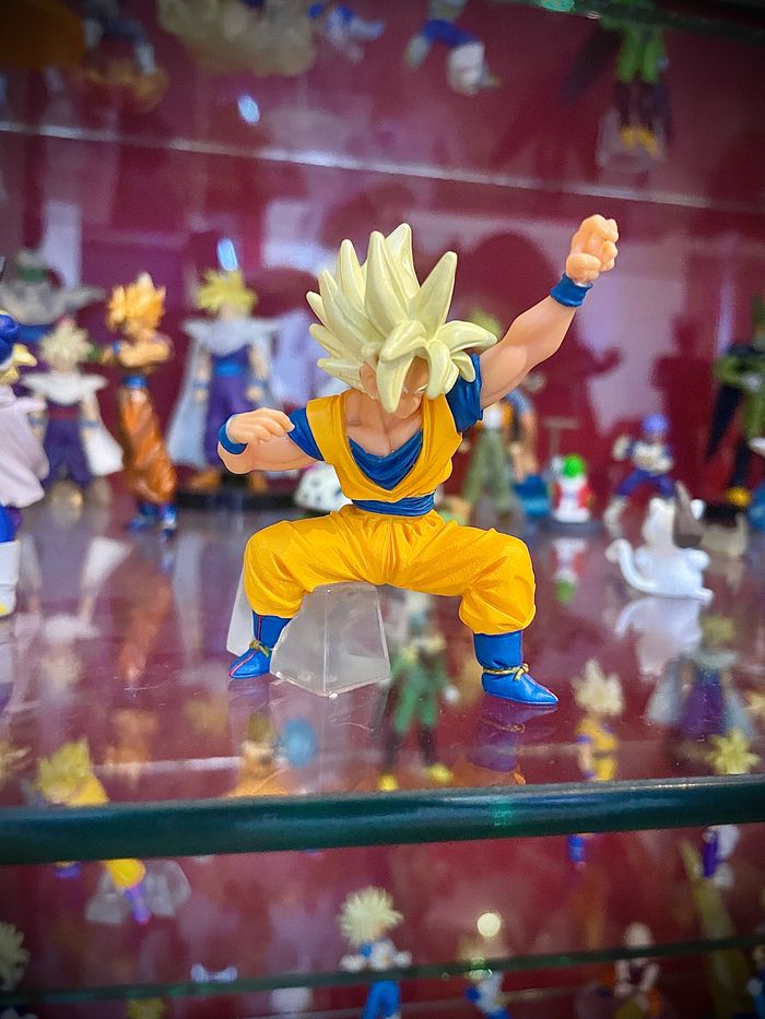 Figurine dragon ball gashapon hg Goku