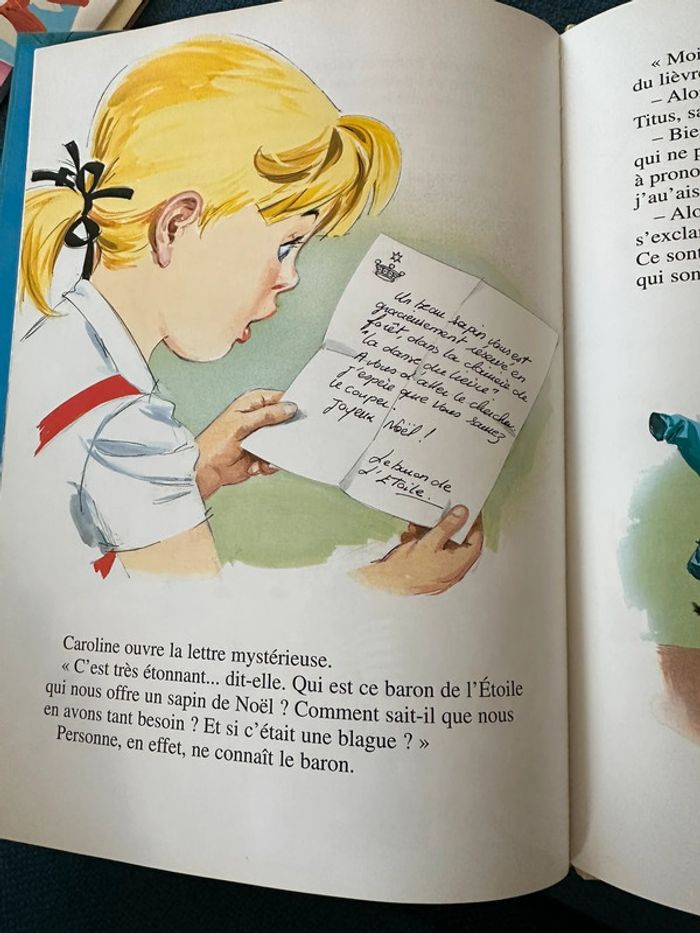 Album bd traditionnel Le Noël de Caroline livre Hachette Jeunesse - photo numéro 3