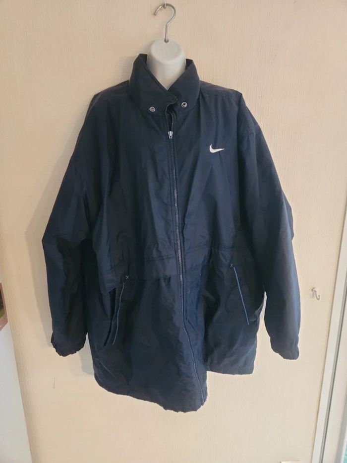 Manteau doudoune bleu marine Nike XL