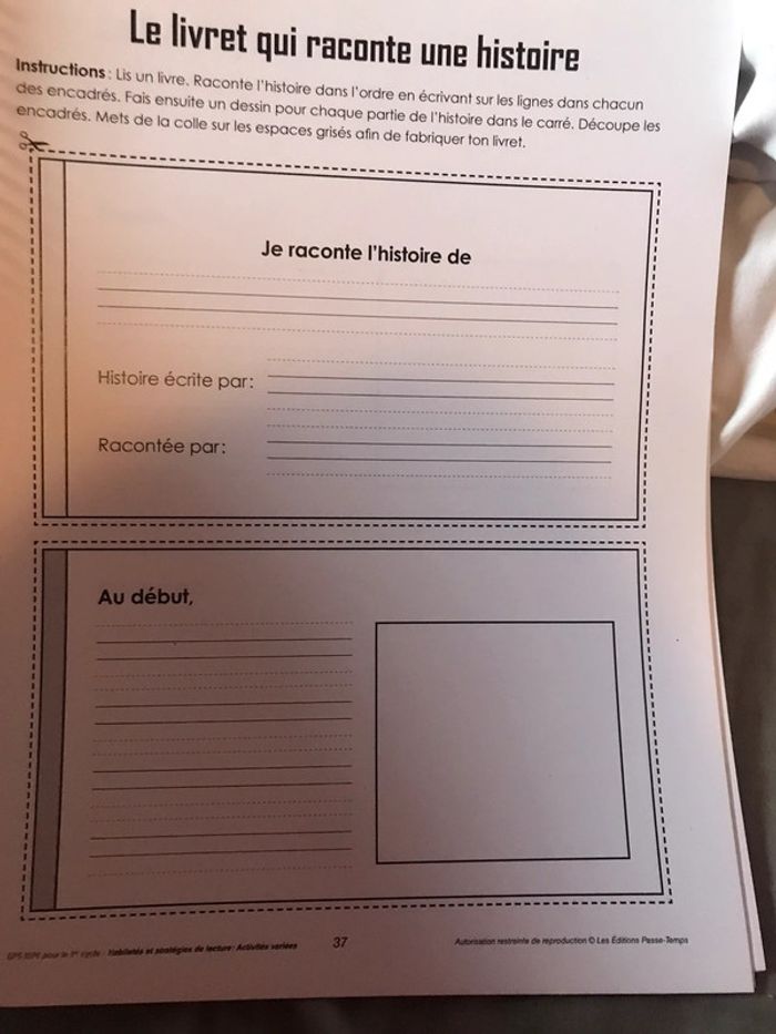 Habiletés et stratégies de lecture : activités variés cycle 1 - photo numéro 4