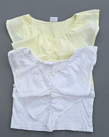 Tee-shirt MC débardeur 8-9 ans fille zara