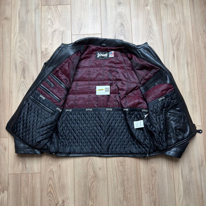 Veste Cuir Schott LC5100 - photo numéro 6