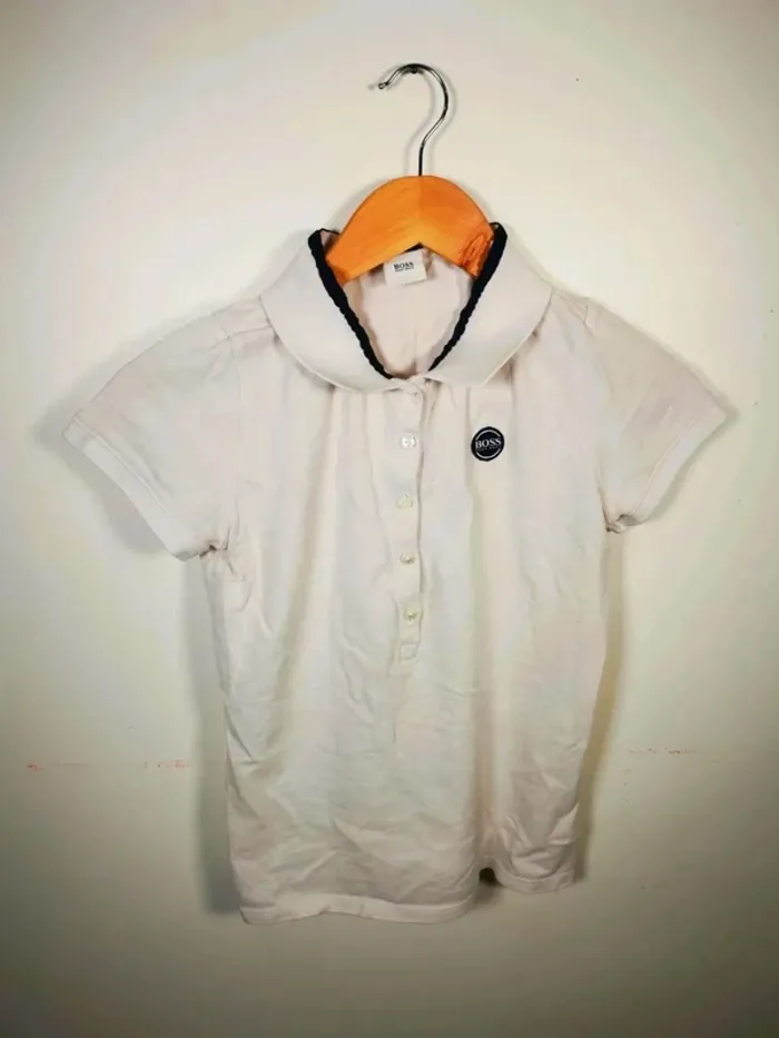 C30 Polo blanc Hugo Boss 16 ans