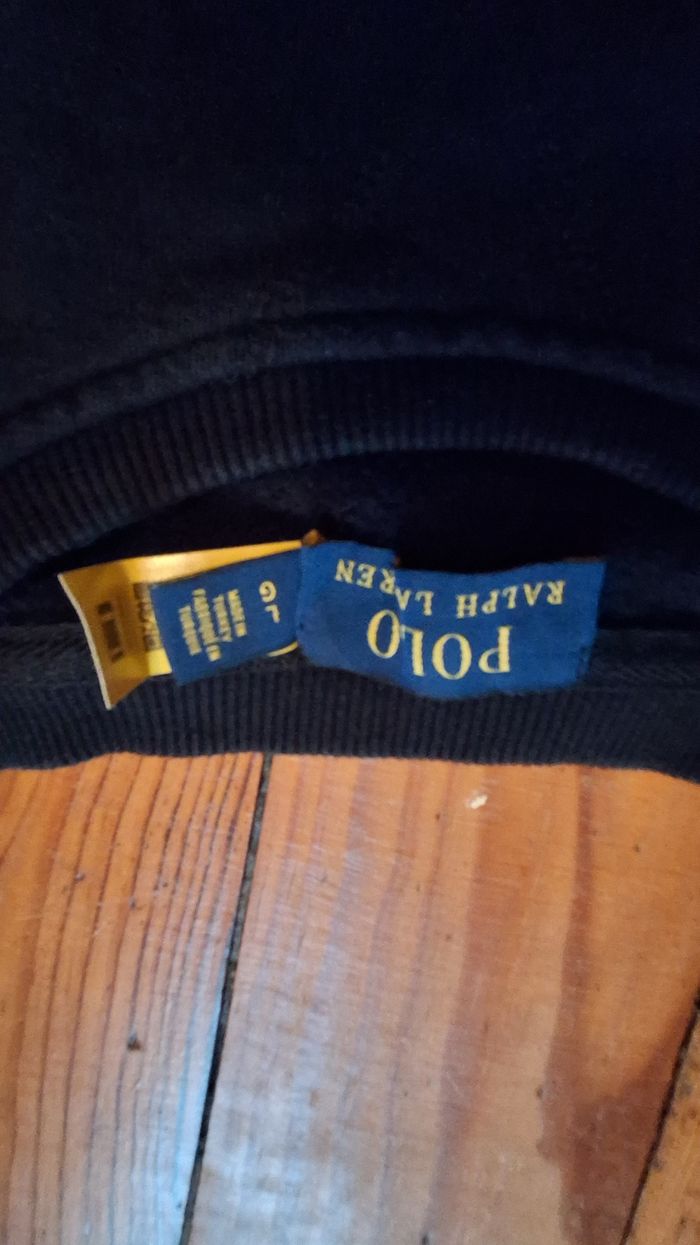 Pull Raphl Lauren noir taillr L - photo numéro 5