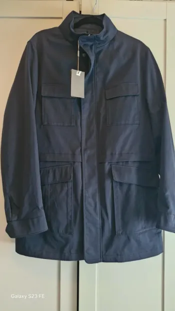 Veste parka mi saison multipoches marinehomme neuve jamais portée Ollygan