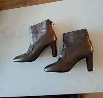 Bottines cuir Minelli pointure 35 portées 2 3 fois