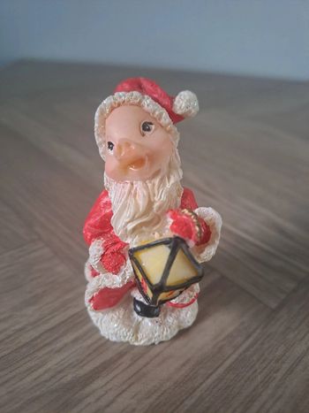 Figurine cochon Père Noël