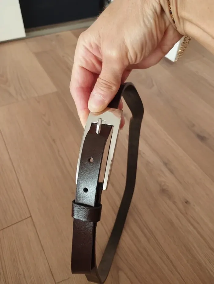 Ceinture marron camaïeu 85 - photo numéro 5
