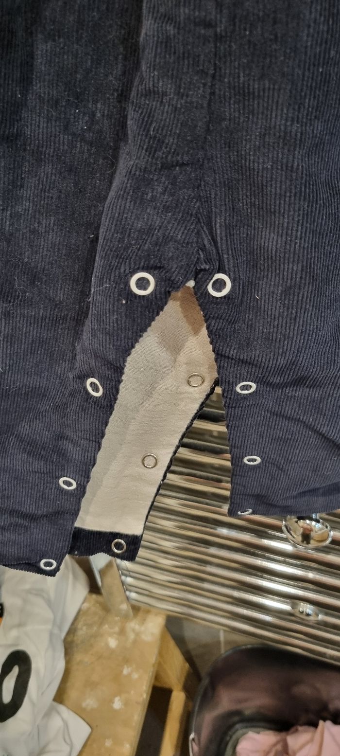 Salopette velours doublée - photo numéro 5