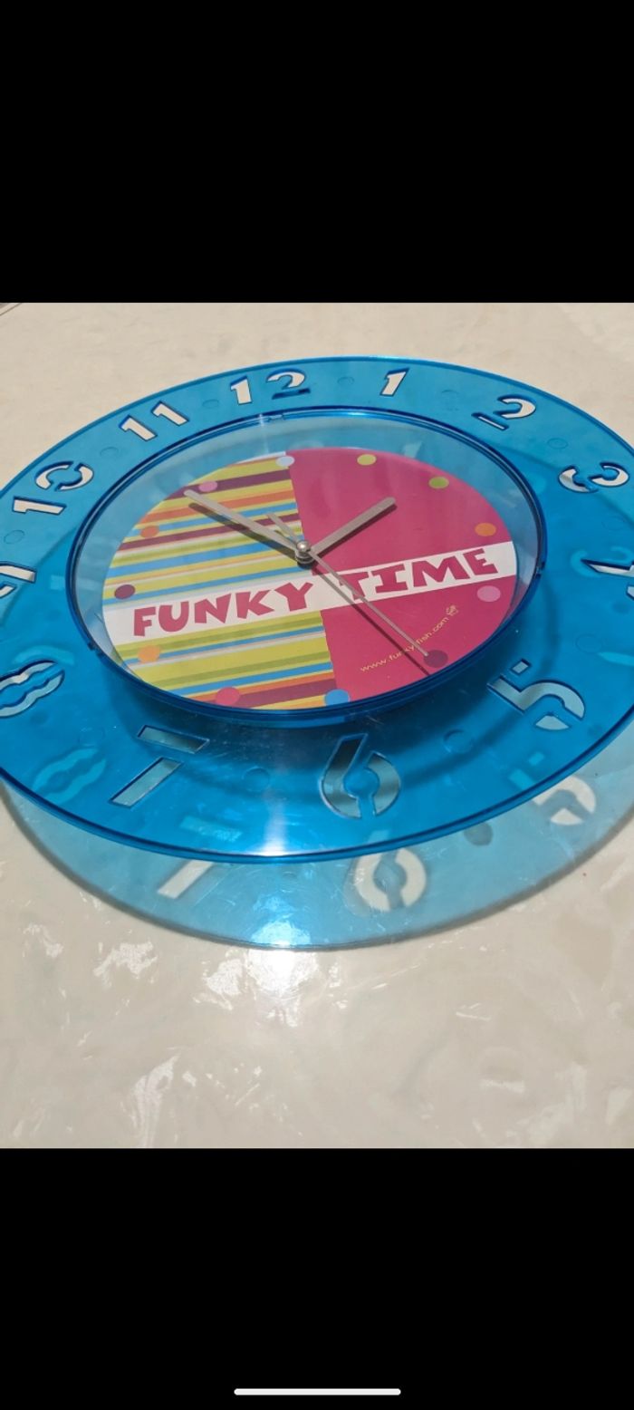 Magnifique Horloge Vintage Funky Time. - photo numéro 5