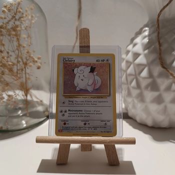 Pokémon carte Clefairy holographique