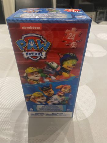 2 puzzles Pat Patrouille 48 pièces en tout (24x2)