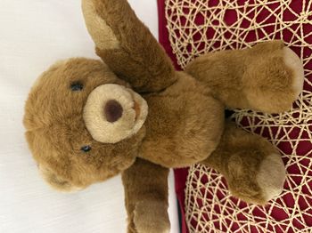 Playwell nounours ourson ours Teddy Bear peluche plush doudou articulé brun