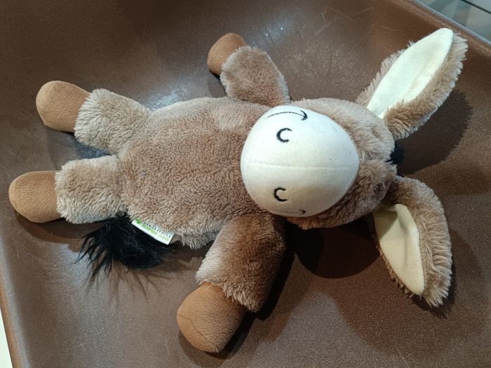 Bouillotte Ane    graines de lin - photo numéro 8