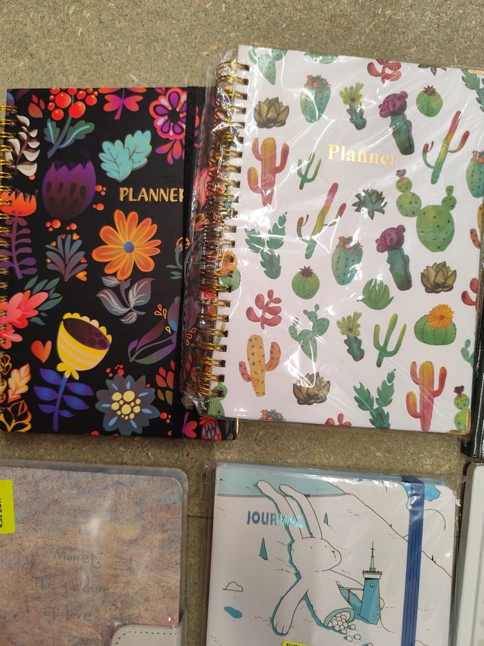 Lot planner et,journal et deux cahier epais - photo numéro 4