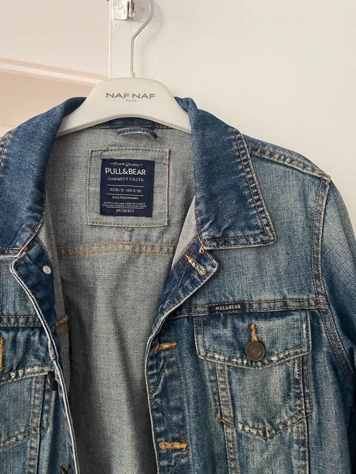 Veste en jean - Pull&Bear - photo numéro 3