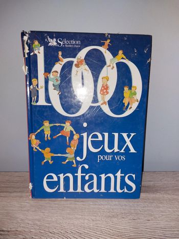 Livre 1000 jeux pour vos enfants