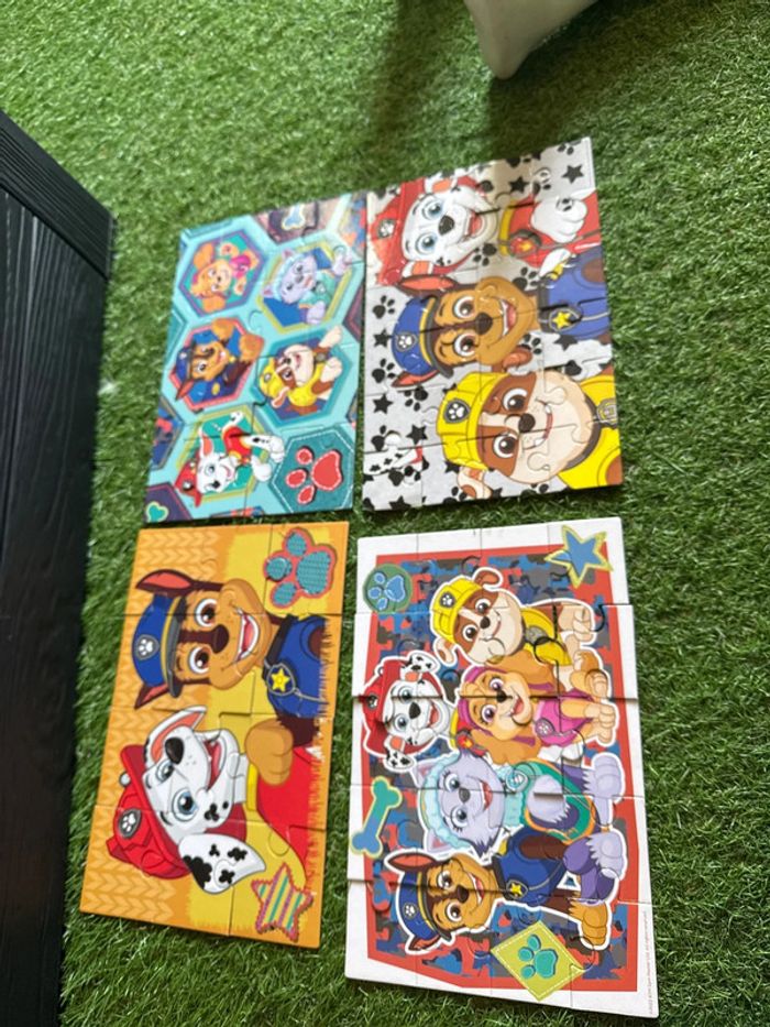 4 puzzles évolutifs pat patrouille à partir de 3ans - photo numéro 6