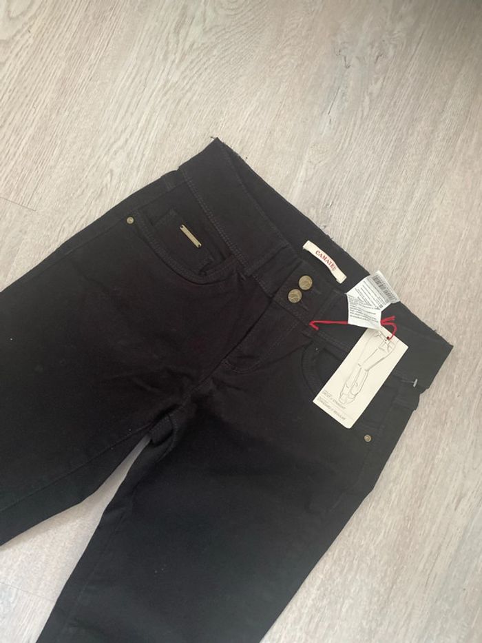 Pantalon Jean noir Camaïeu taille 34 Neuf - photo numéro 2
