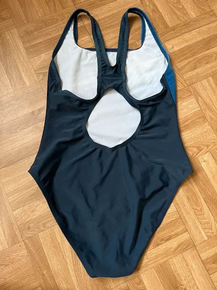 Maillot de bain une pièce bleu Tribord - photo numéro 3