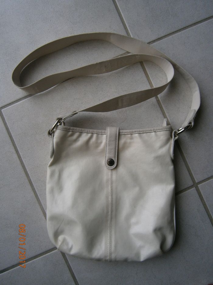 Sac à mains blanc TEXIER