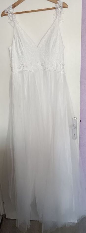 Robe blanche de soirée/mariage