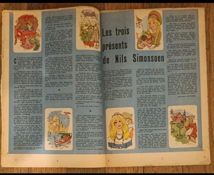 Ancien journal Francs jeux Filles N°200 1954 vintage - photo numéro 4