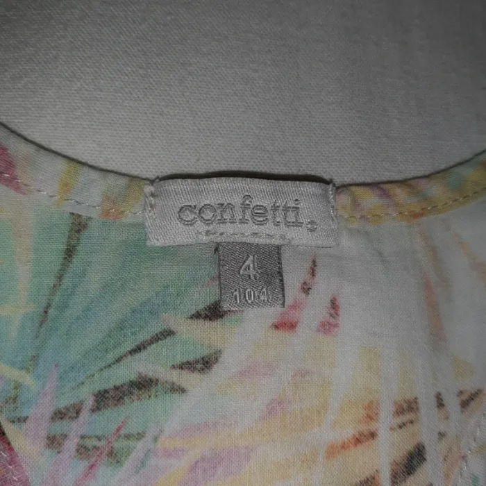 Blouse débardeur 3 en 1 Confetti 4 ans - photo numéro 4