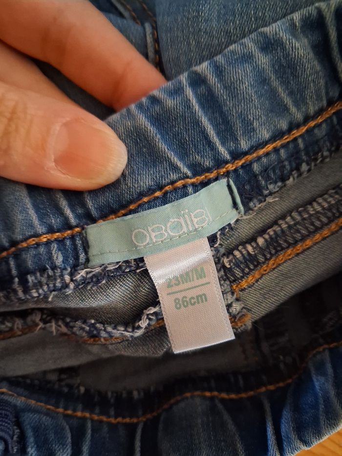 Jeans fille - 23 moi (86 cm) - Obaïbi - photo numéro 3