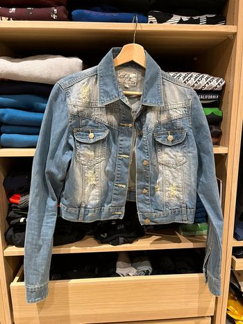 Veste jeans courte