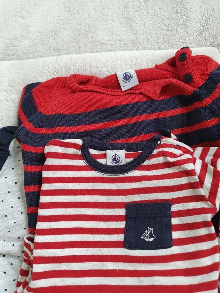 Lot de vêtements garçon 9 et 12 mois de marque - photo numéro 3