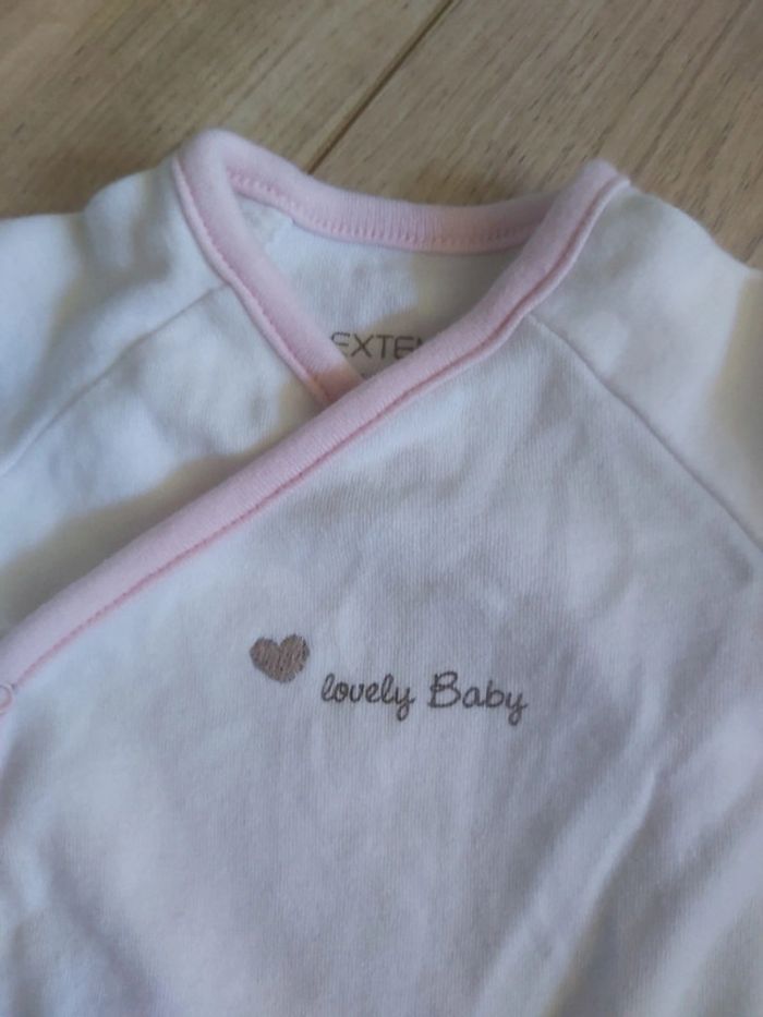 Lot de 3 bodies manches longues croisés fille 3 mois (78) - photo numéro 3