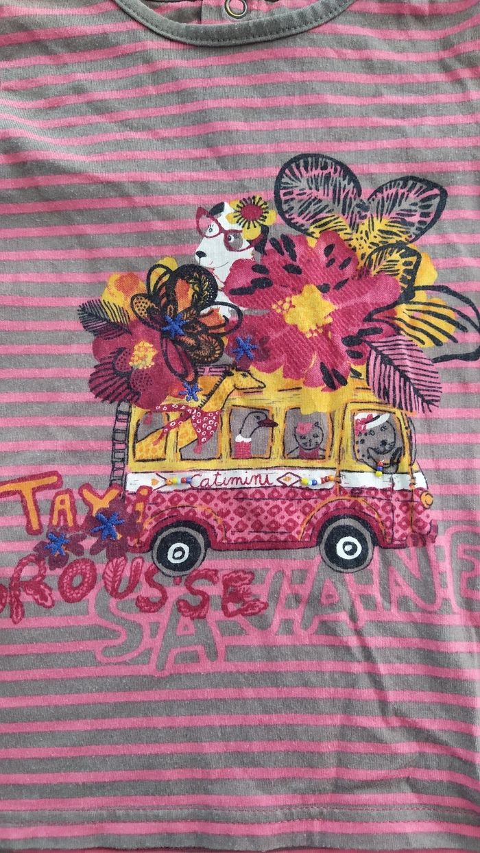 Haut manches longues Catimini fille 4 ans - photo numéro 2