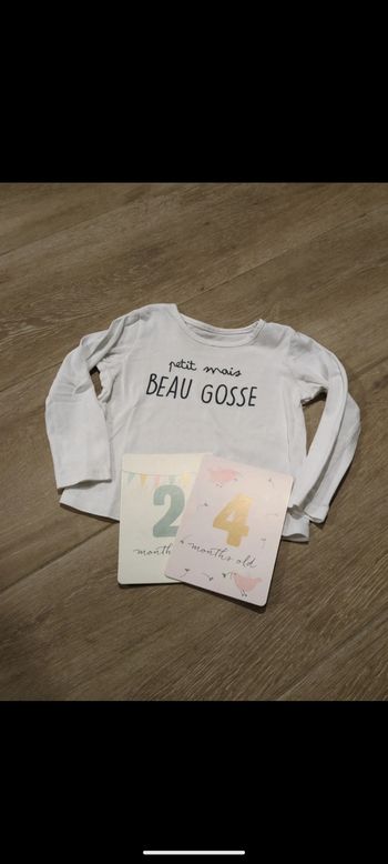 Tee-shirt manches longues 24mois