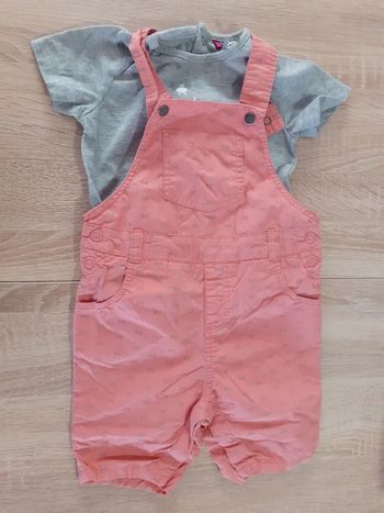 Ensemble salopette orchestra 12 mois été