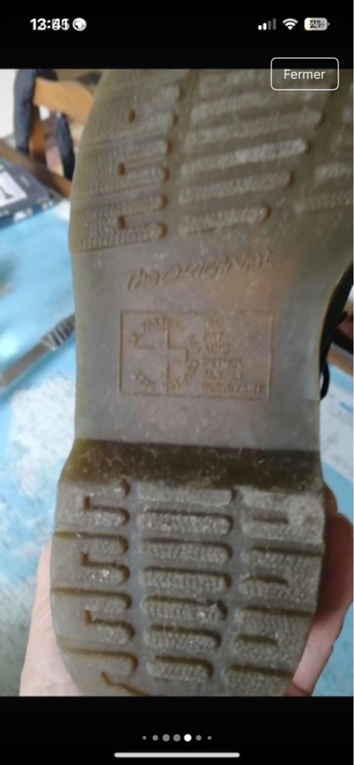 Dr Martens verte - photo numéro 3